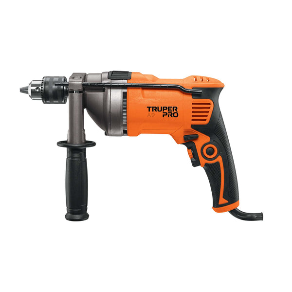 Rotomartillo Truper PRO 1/2 pulgada con velocidad variable y mango auxiliar
