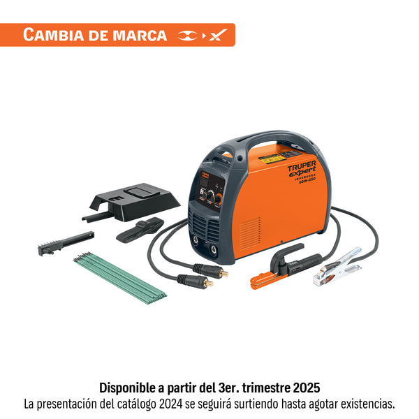 Soldadora inversora Truper Expert SOIN-250 de 250 A con display digital