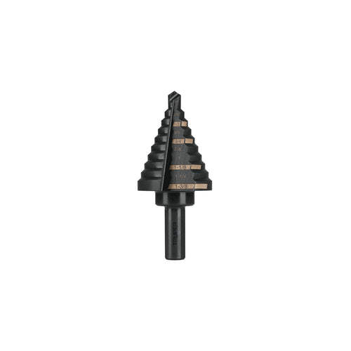 Broca escalonada Truper Black Step y Gold Step con punta Split Point autocentrable