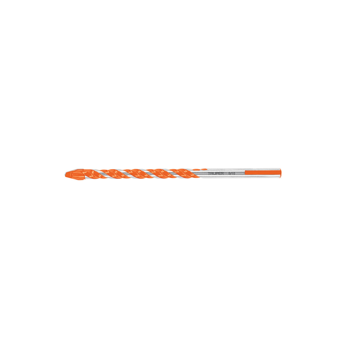 Broca multimaterial Truper con punta de carburo, 5/16 por 6 pulgadas