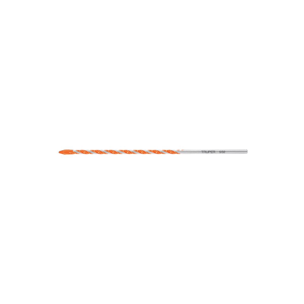 Broca multimaterial Truper con punta de carburo, 5/32 por 6 pulgadas