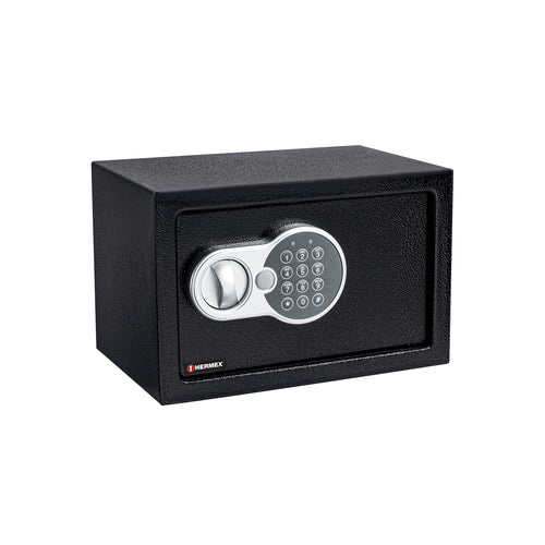 Caja fuerte electrónica Hermex CASE-31 chica, caja de seguridad digital para casa