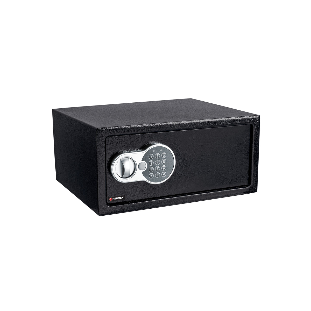 Caja fuerte electrónica Hermex CASE-43 tamaño laptop para oficina y negocio