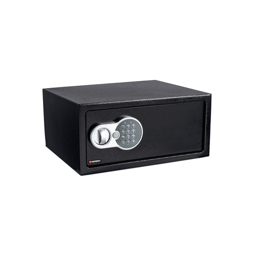 Caja fuerte electrónica Hermex CASE-43 tamaño laptop para oficina y negocio