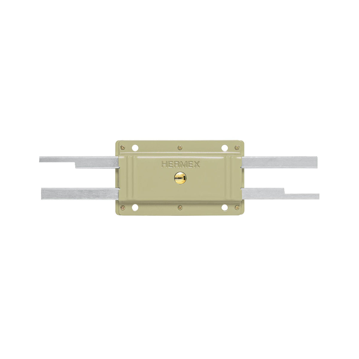 Cerradura de barra Hermex CB-32, chapa antipalanca para puerta principal y portón