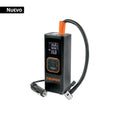Inflador inalambrico Truper de 150 PSI con linterna LED y manometro digital