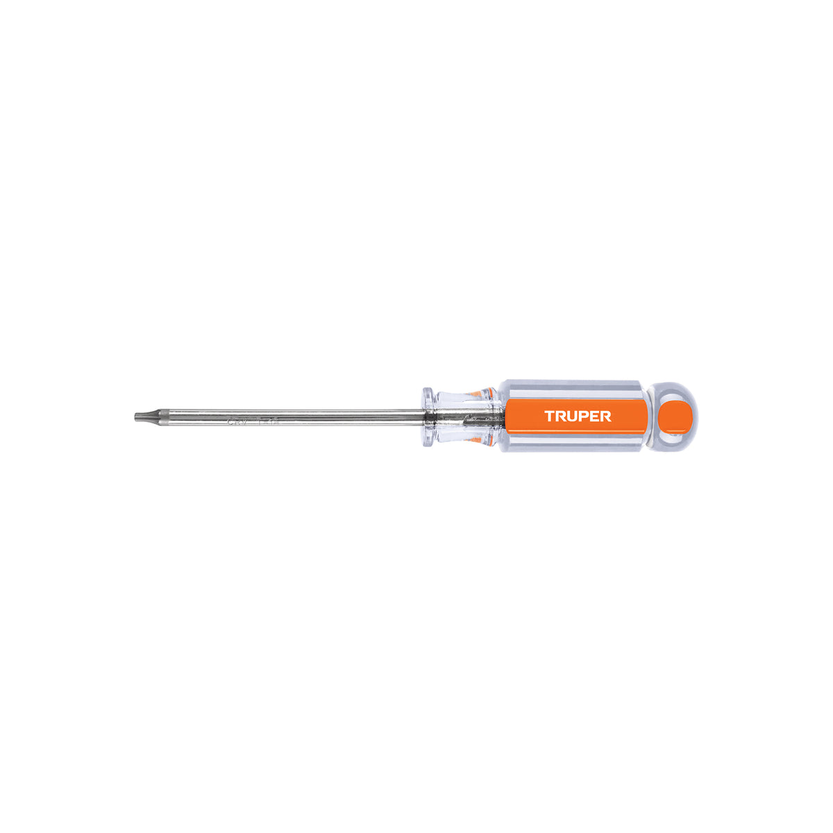 Desarmador de punta torx Truper T-15 con mango de acetato