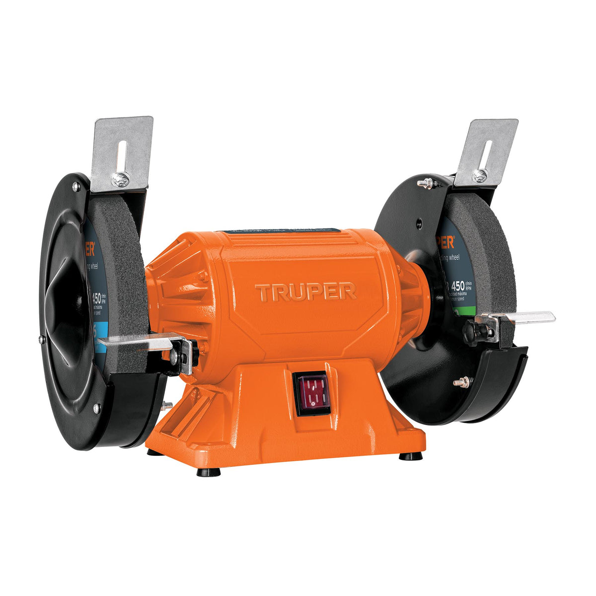 Esmeril de banco Truper de 8 pulgadas con motor de 3/4 HP