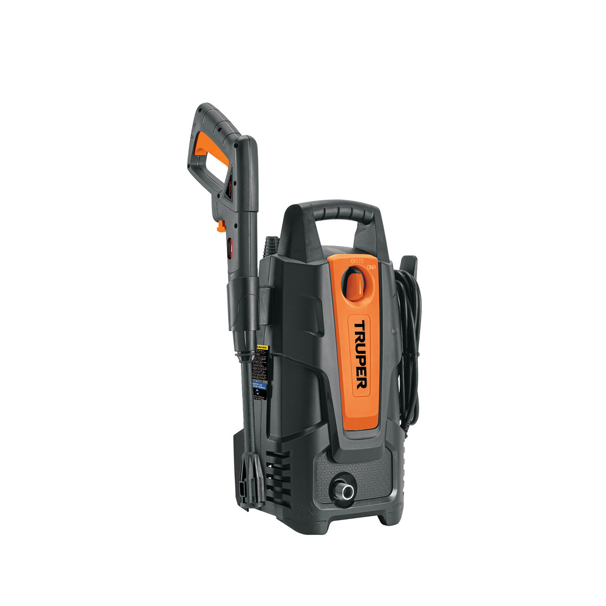Hidrolavadora eléctrica 1500 PSI Truper HILA-1500 con cañón de espuma y lanza