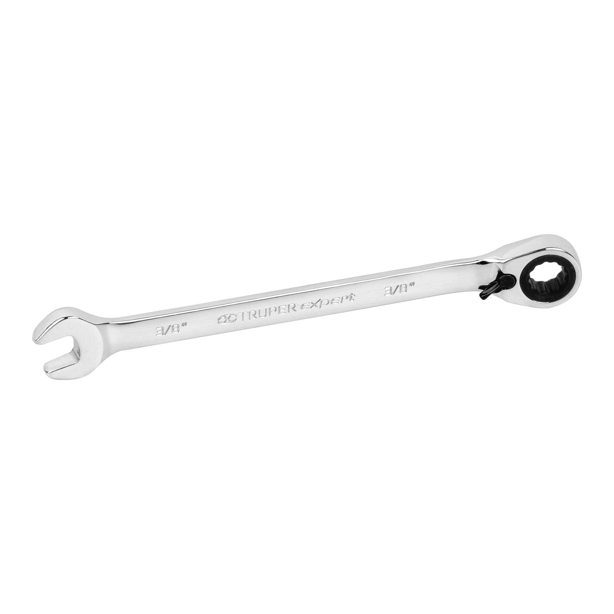 Llave combinada con matraca reversible Truper Expert de 3/8 de pulgada