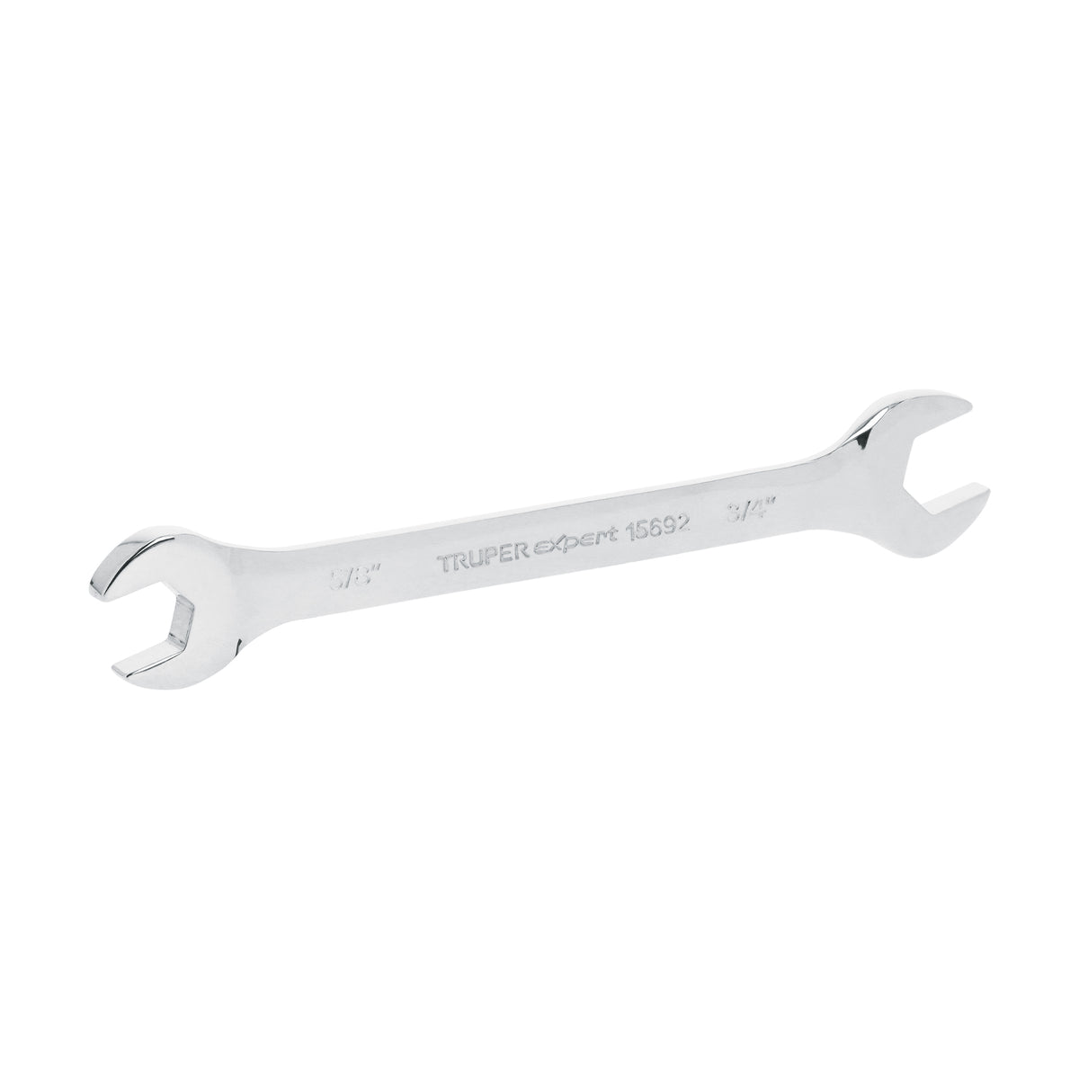 Llave espanola Truper Expert de cromo vanadio, 5/8 por 3/4 de pulgada