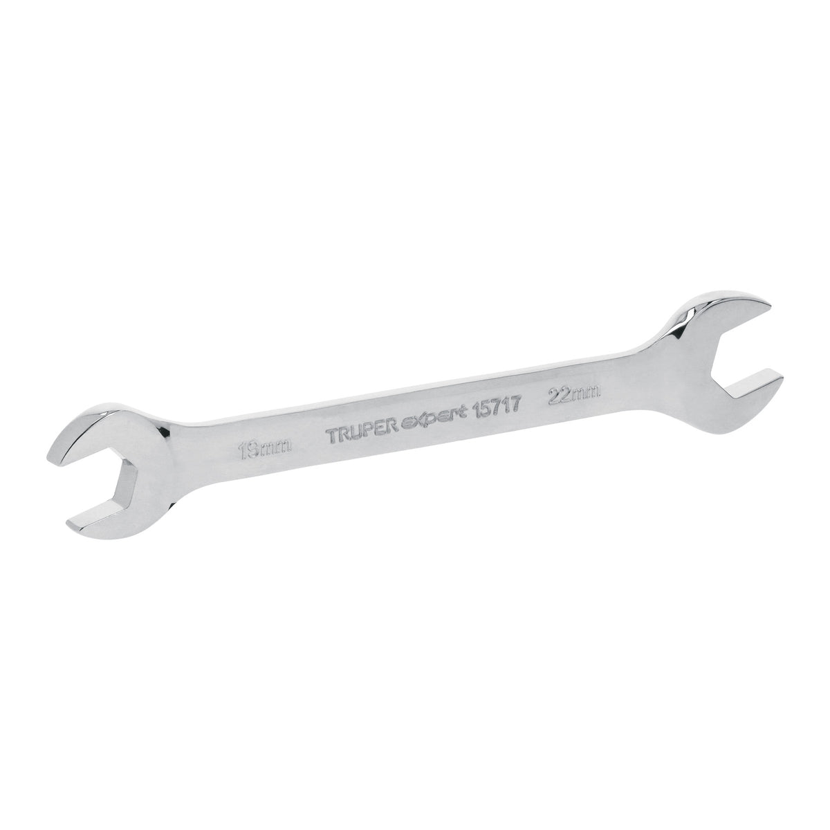 Llave espanola Truper Expert de cromo vanadio, 19 por 22 mm