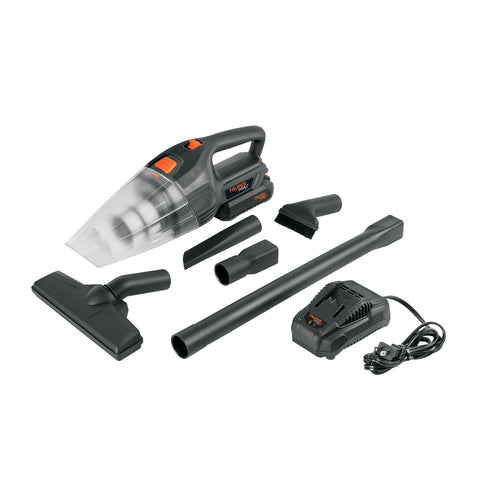 Aspiradora inalambrica para auto Truper Max de 20 V con accesorios y filtro