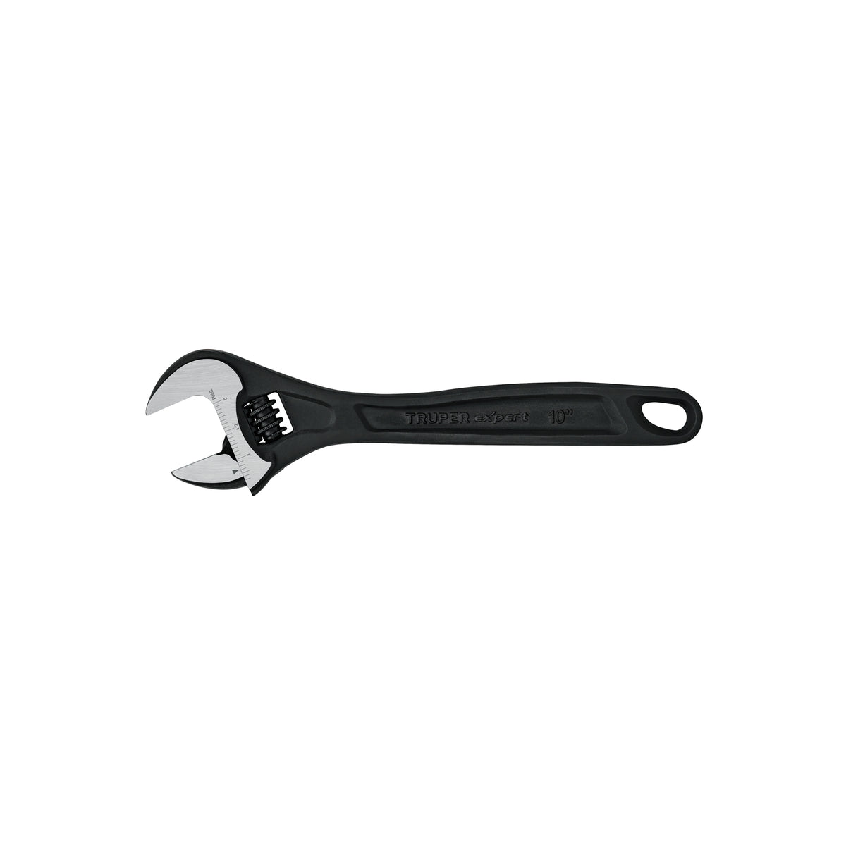 Llave ajustable perico Truper Expert pavonado de acero al cromo vanadio