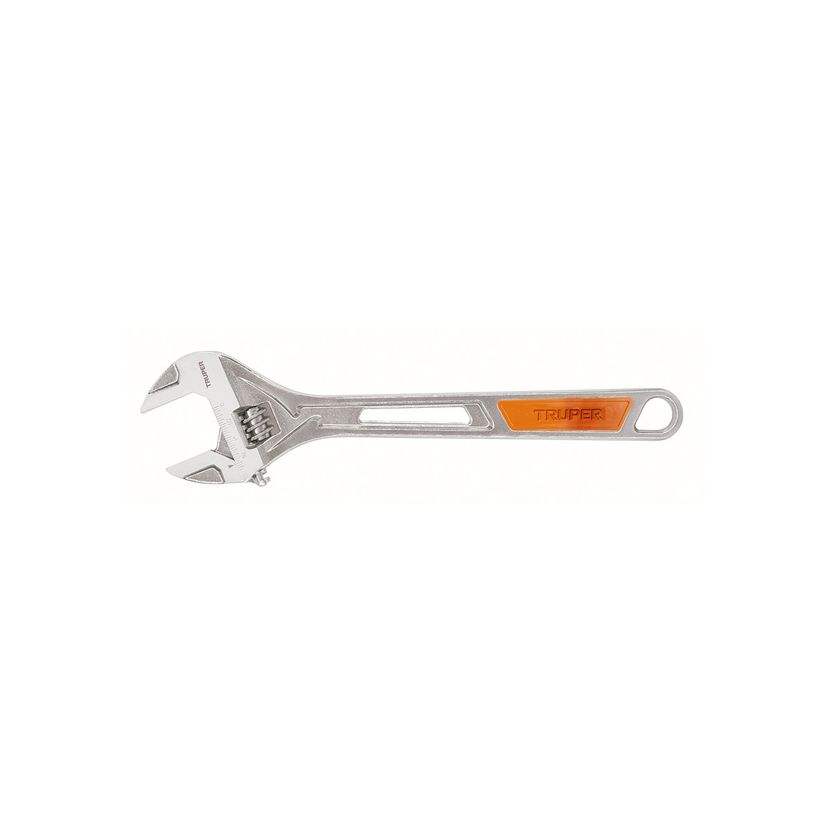 Llave ajustable perico Truper cromado de 15 pulgadas (38 cm)