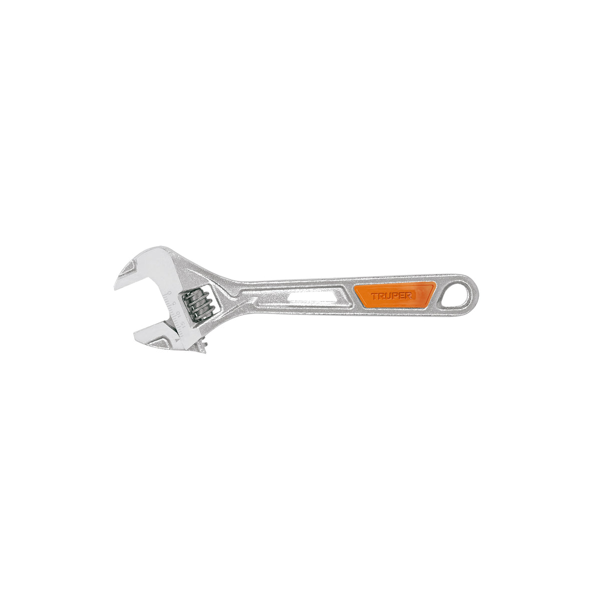 Llave ajustable perico Truper cromado de 6 pulgadas (15 cm)