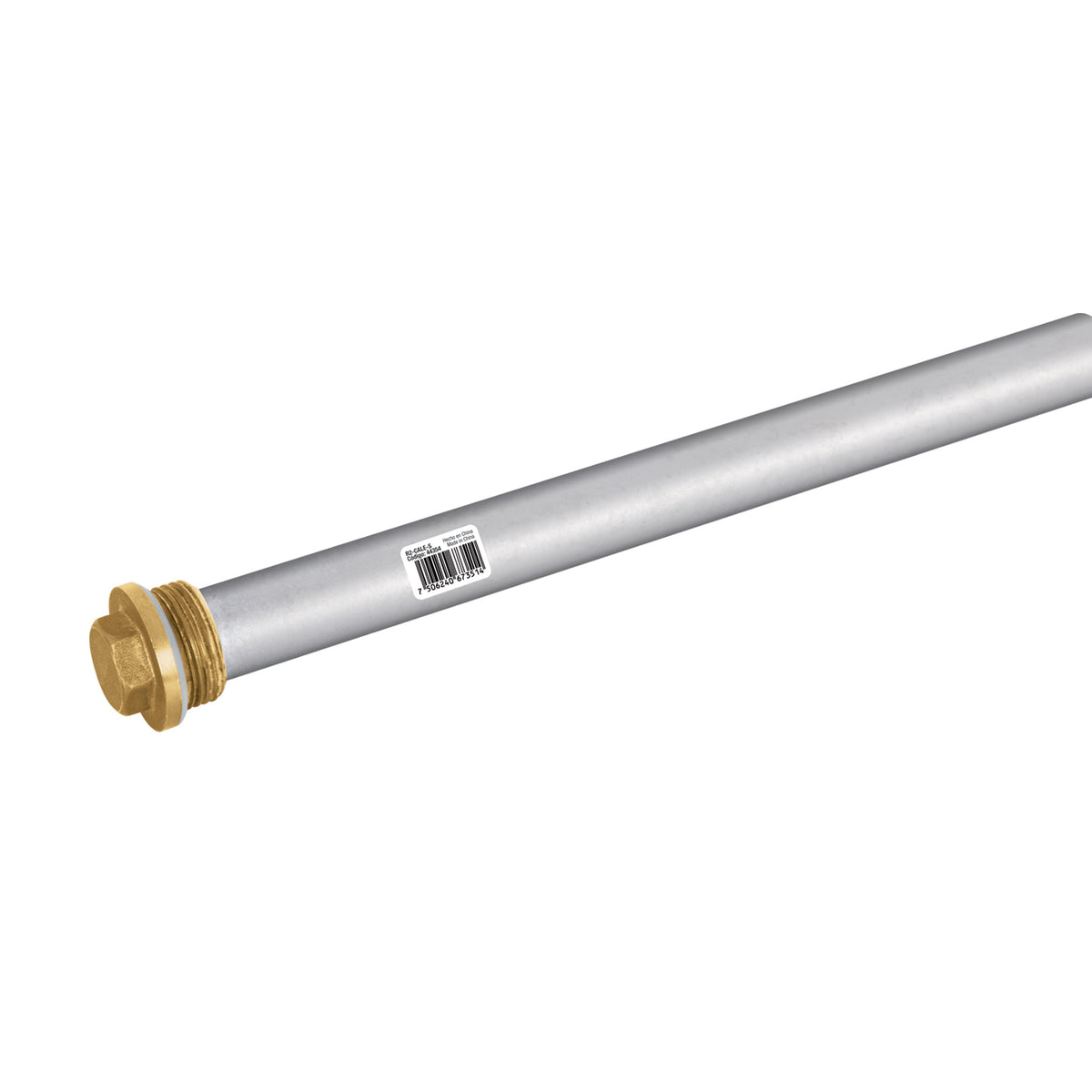 Anodo de magnesio de 3/4 de pulgada para calentador solar Foset