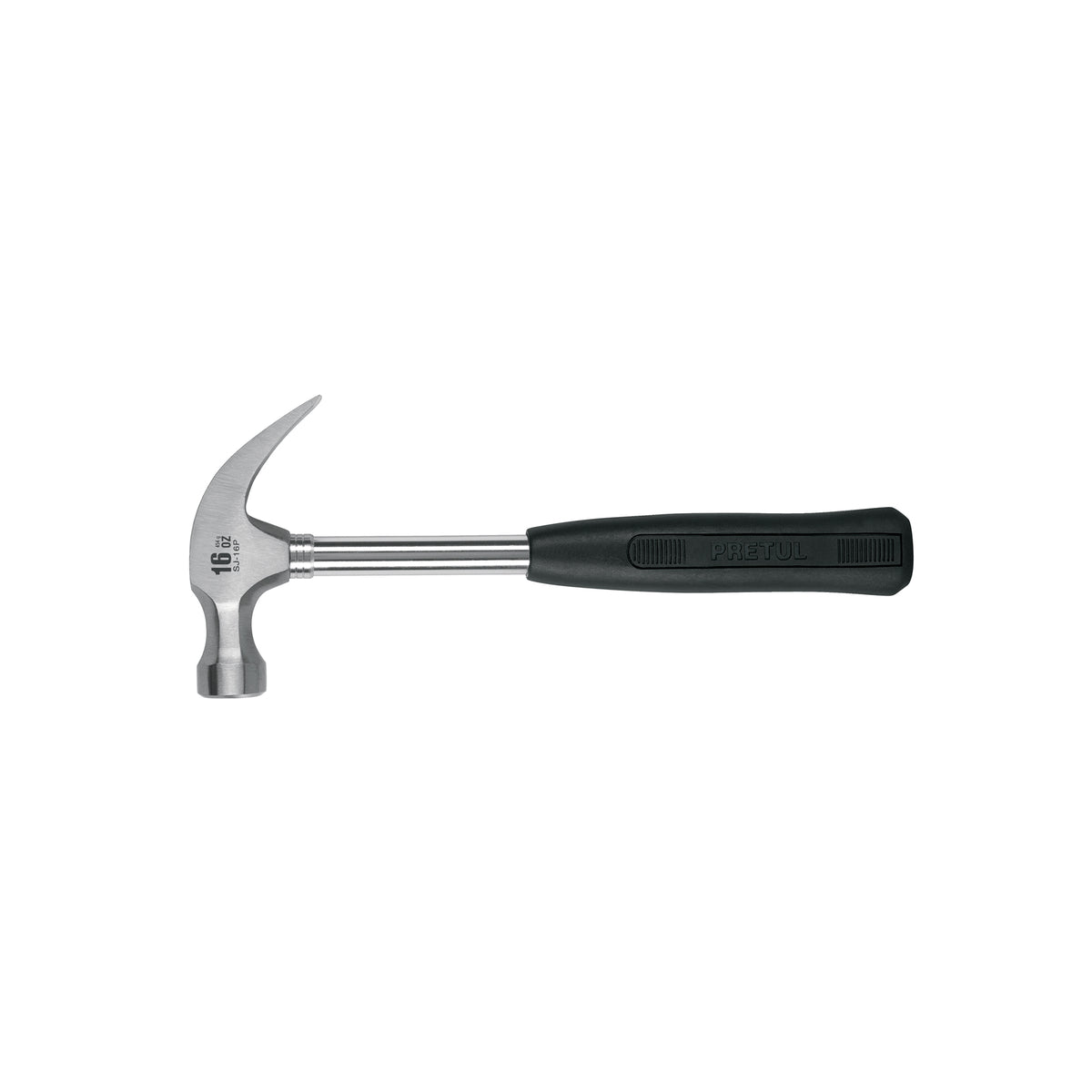 Martillo de una curva Pretul de 16 onzas con mango TPR