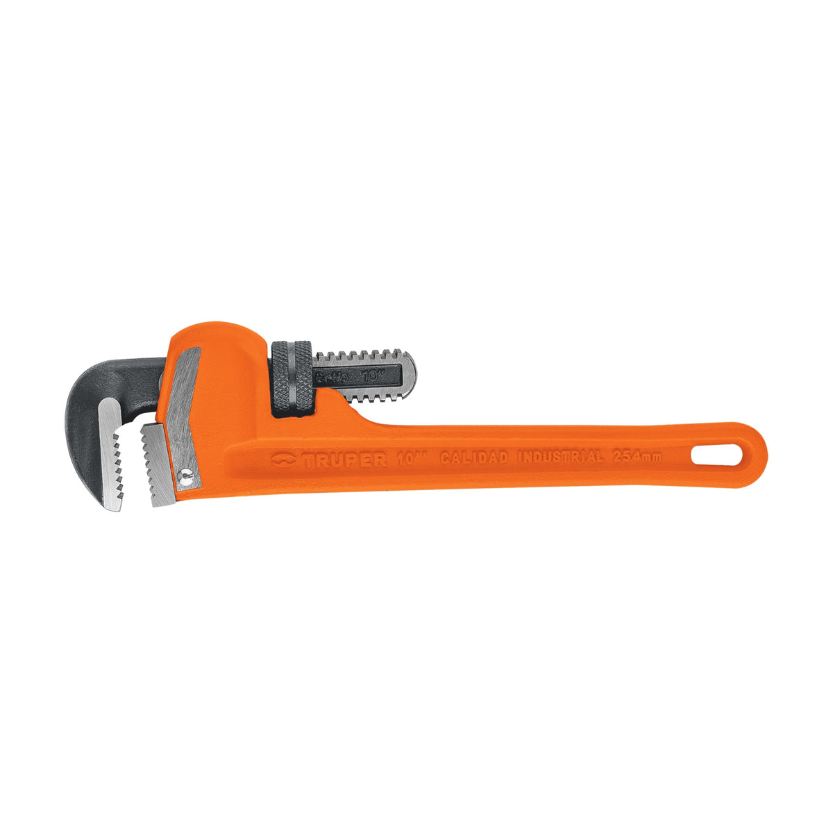 Llave stilson Truper de hierro ductil de 10 pulgadas (25 cm)