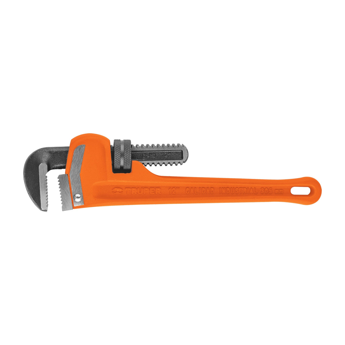 Llave stilson Truper de hierro ductil de 12 pulgadas (30 cm)
