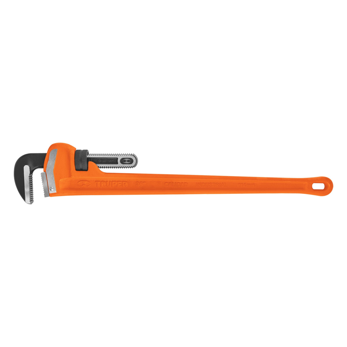 Llave stilson Truper de hierro ductil de 36 pulgadas (90 cm)
