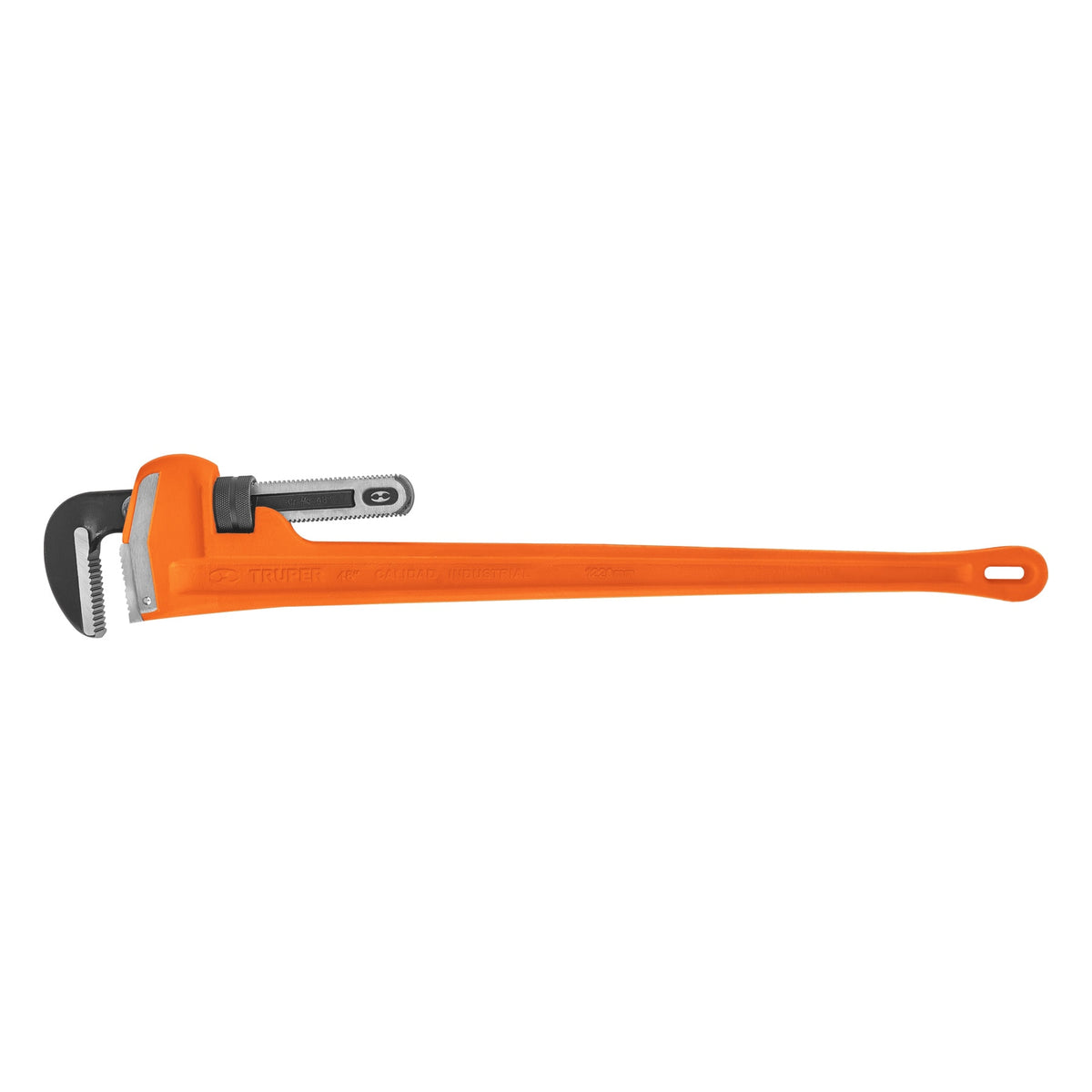 Llave stilson Truper de hierro ductil de 48 pulgadas (120 cm)