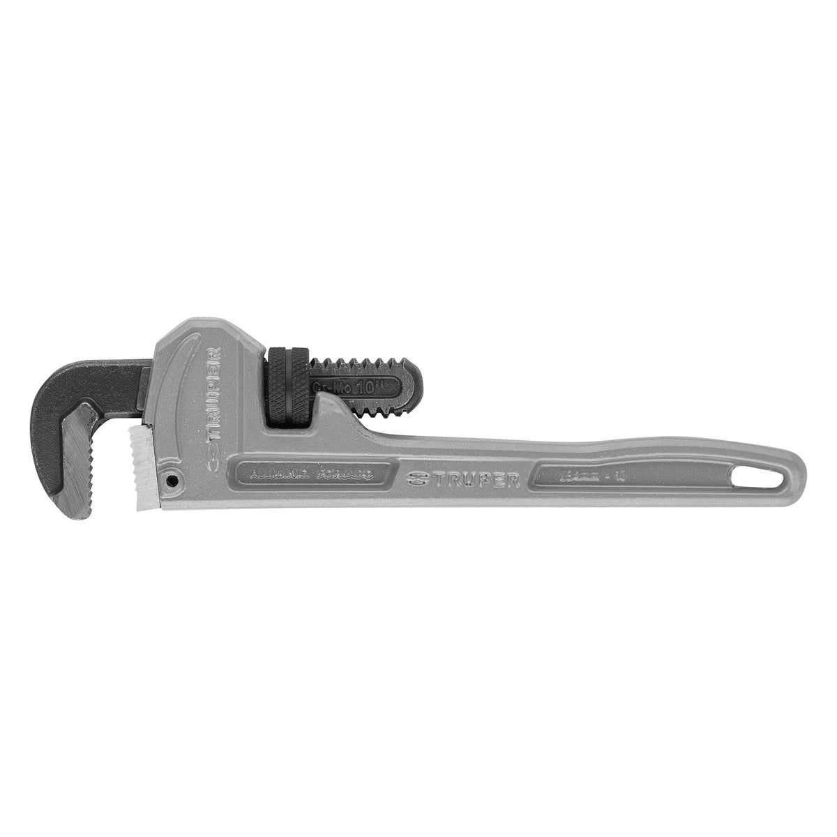 Llave stilson de aluminio Truper de 10 pulgadas (25 cm)