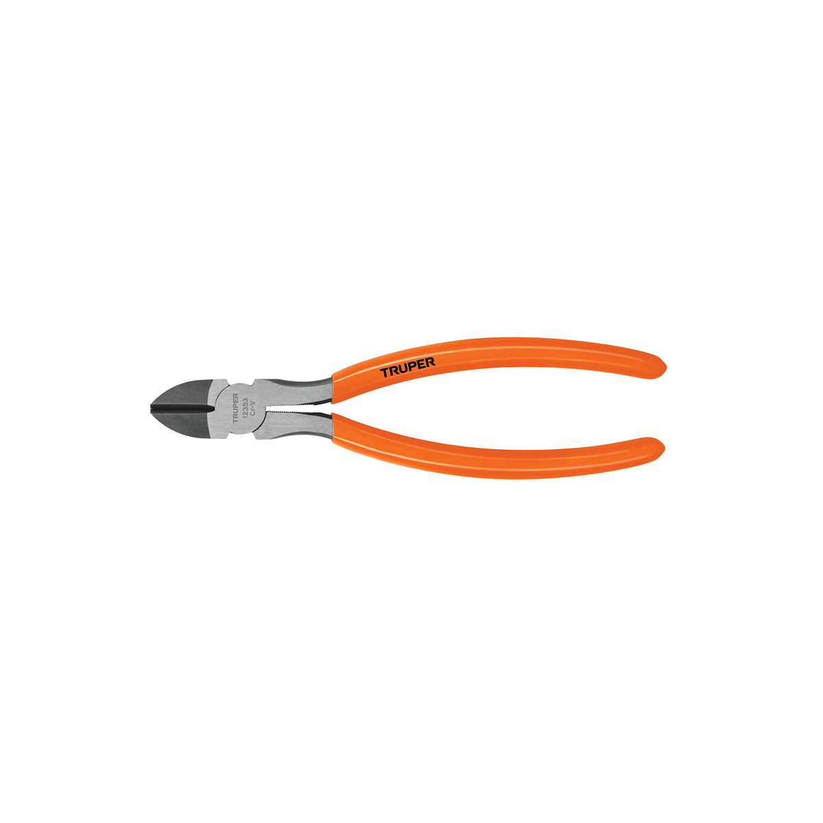 Pinza de corte diagonal Truper con mango de PVC de 8 pulgadas (20 cm)