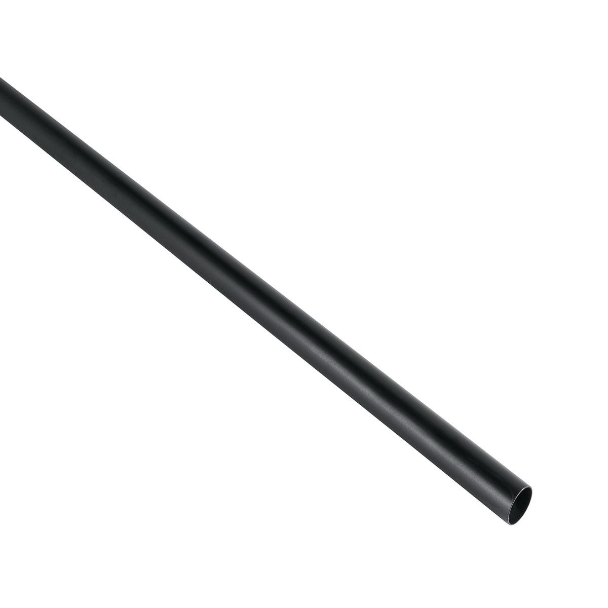 Tubo redondo para closet Hermex negro mate de 3 metros