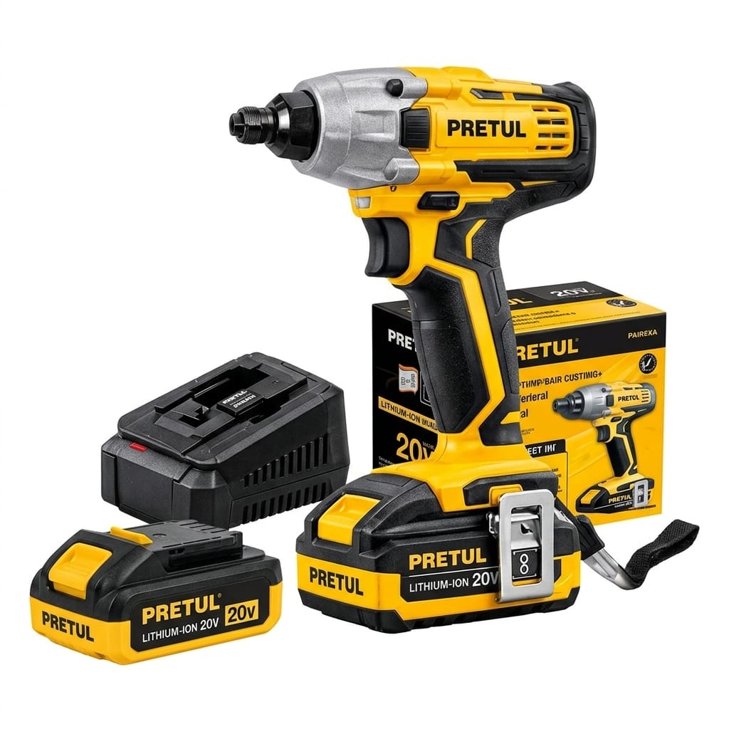 Destornillador de impacto 20 V (1.1 kg c/batería)